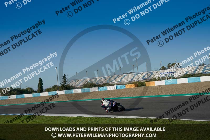 25 to 27th november 2017;Jerez;event digital images;motorbikes;no limits;peter wileman photography;trackday;trackday digital images